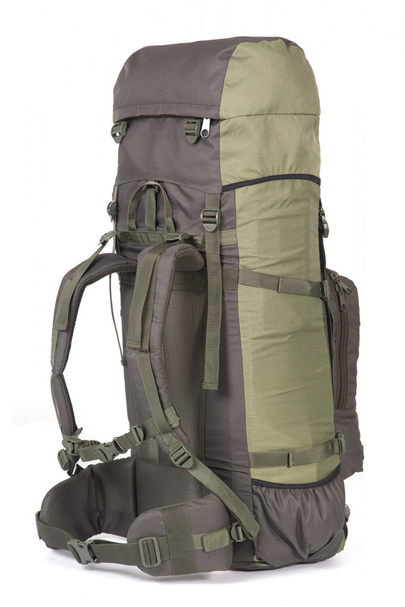 Рюкзак туристический Оптимал 3, олива, 70 л, ТАЙФ