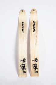 Лыжи Таёжные полнокамусные, дерево, длина 160 см, ширина 20 см
