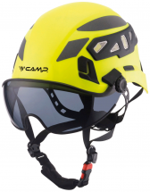Каска Ares Air PRO Fluo Yellow / Reflective Grey, CAMP