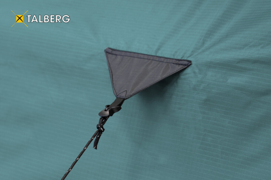 Палатка TALBERG Malm 4, четырехместная, зеленый цвет