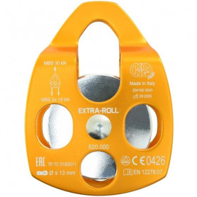 Блок-ролик одинарный Extra Roll, алюминиевый, KONG