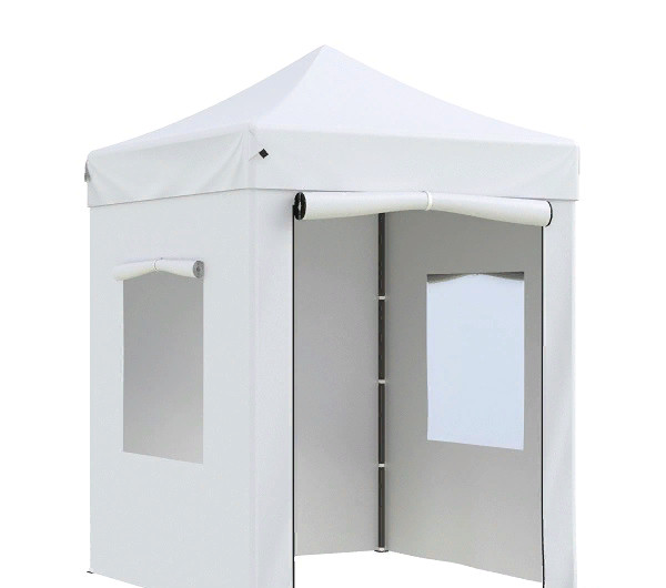 Тент садовый 2x2х3м (раскладывается гармошкой) полиэстер белый