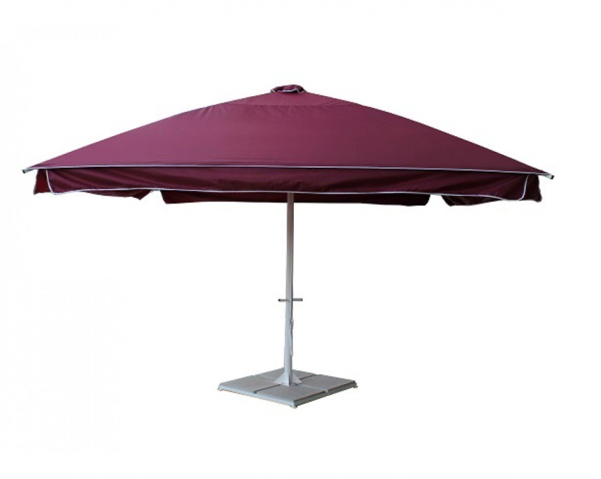 Зонт квадратный телескопический 4х4 м (4 спиц)