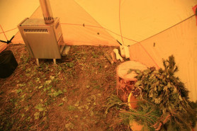 Палатка Век Баня походная Катунь Плюс