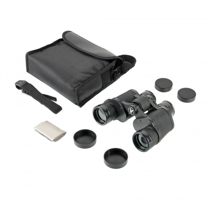 Бинокль Veber Classic БПЦ 7x35 VL черный, кожа