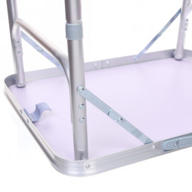 Стол кемпинговый складной 60*45*57 см алюминиевые ножки